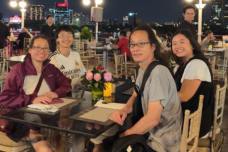 Ho Chi Minh City Night Light - Dinner on Cruise Luxury