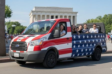 Washington DC History & Monuments Open Air Minibus Guided Tour