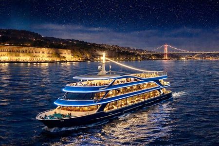 Dinner and Turkish Night Show in Bosphorus Strait