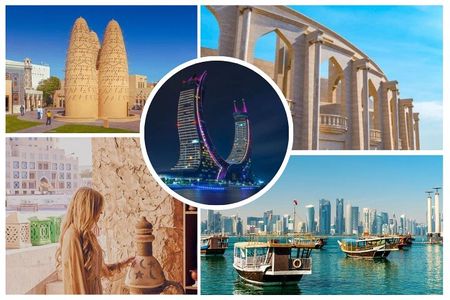 Doha City Highlights Guided Tour & Dhow Cruise with Pick n Drop