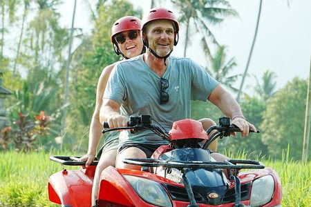 Ubud Fun ATV: Muddy Tunnels, Rice Paddies & Waterfall