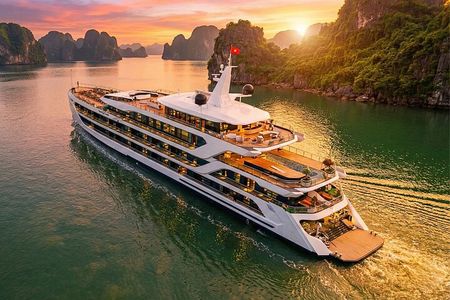 Azura Cruise: 2D1N Premium 6-Star Cruise on Halong & Lan Ha Bay 