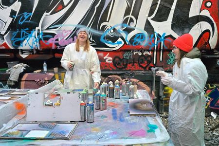 Munich Old Town Walk & Stencil Art Workshop
