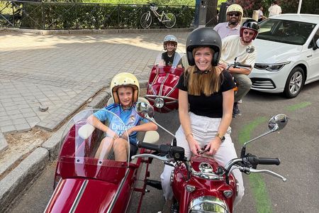Madrid Highlights 1 hour Iconic Monuments by Sidecar
