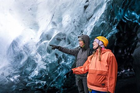 2-Day Crystal Ice Cave and South Coast Experience from Reykjavik
