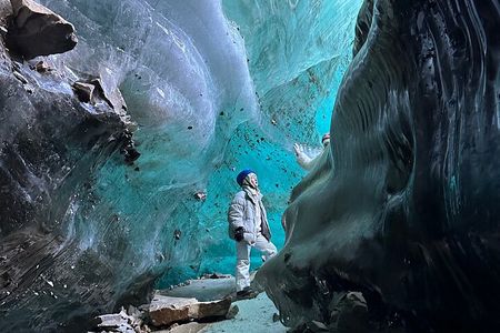 Shymbulak, Bogbanovisch Glacier and Oktabriskaya Cave Hike