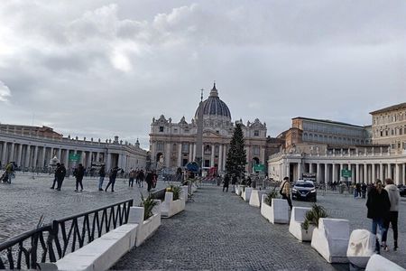 Explore St Peter's Basilica Pieta and Papal Tombs with live Guide