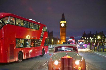London Tour in a Vintage Rolls Royce