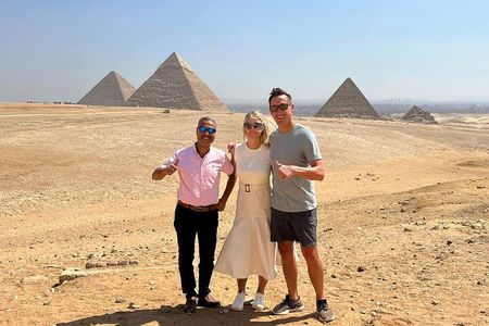 The Giza Pyramids, Sphinx & Grand Egyptian museum