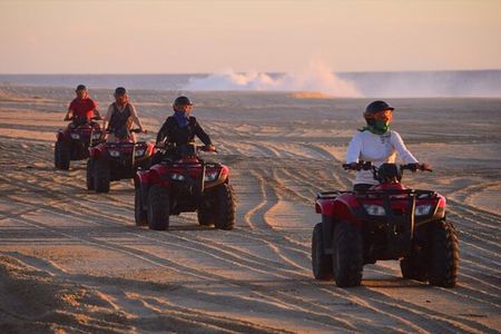 Cabo Dual Adventure: ATV Thrill + Camel Ride Bliss