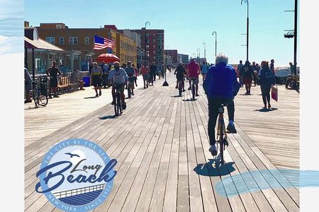 Long Beach NY Day Trip from NYC – Beach, Boardwalk, Lunch & Bikes