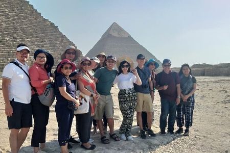 Luxury Private Full_Day Grand Egyptian Museum&Giza Pyramid&sphinx
