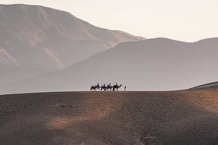 Agafay Desert Sunset Experience Camel Ride Quad and Dinner Show