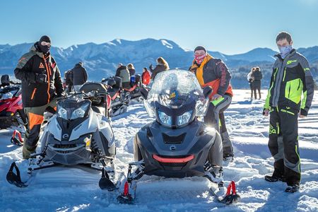 From Krakow Snowmobile with Thermal Pools and Hotel Pickup