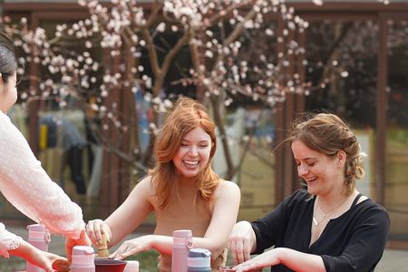 Tokyo Cherry Blossom Matcha Experience in Yoyogi Park (Shibuya)