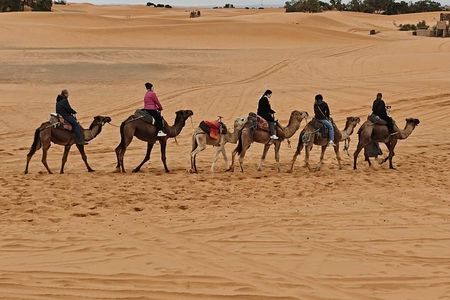 Marrakech to Merzouga 4-Day Luxury Sahara Adventure Camel & Quad