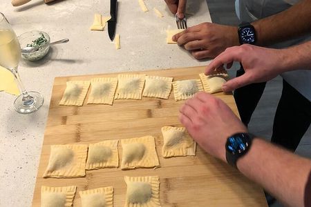 Fresh Pasta with Bottomless Prosecco