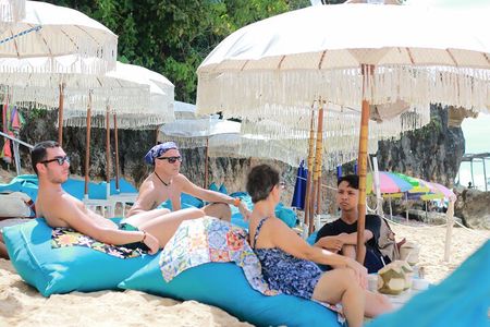 Beach Experience in Yogyakarta: Canoeing, Bean Bag & Coconut