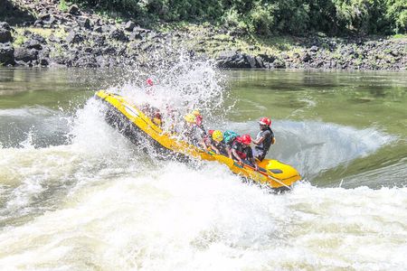 2 Day Zambezi Rafting Rhino Safari and Chobe National Park Tour