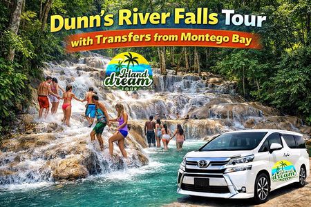 Dunn’s River Falls Tour with Transfers from Montego Bay