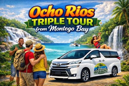 Ocho Rios Triple Tour from Montego Bay