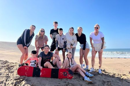 Timlalin Dunes Sunset Sandboarding Experience