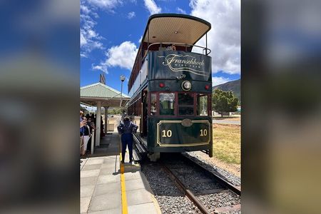Full Day shared Stellenbosch and Franschhoek Tram Wine Tasting 
