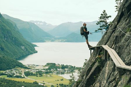Via Ferrata Åndalsnes Intro Wall