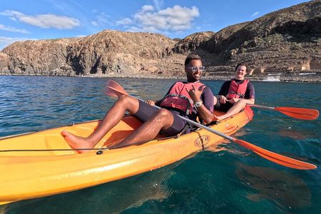 Kayaking in Palm Mar with Dolphin and Turtle Watching