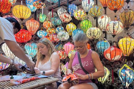 Lantern Making Class &Hoi An Walking Tour in Morning or Afternoon