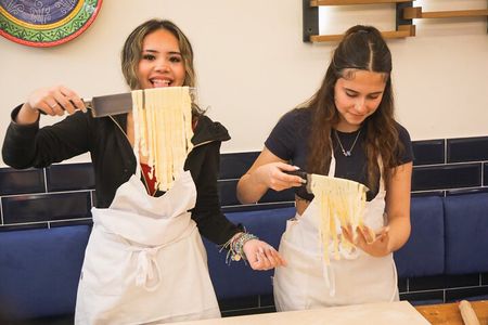 Pasta and Tiramisu Cooking Class with Prosecco in Rome