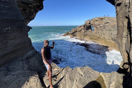 Arecibo Triple Tour Indian Caves Waterfalls and Nature