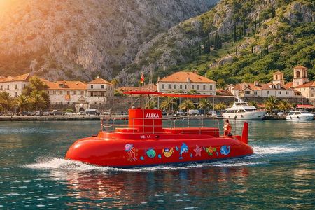 Kotor Red Semi-Submarine Tour: Underwater Cabin Family Adventure