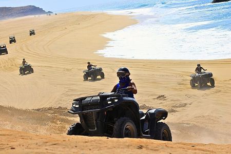 Cabo Migrino Beach and Desert ATV Tour plus Tequila Tasting
