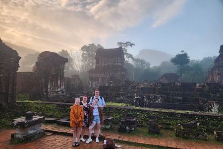 Private Tour to My Son Holyland & Come Back by Boat from Hoi An or Da Nang City