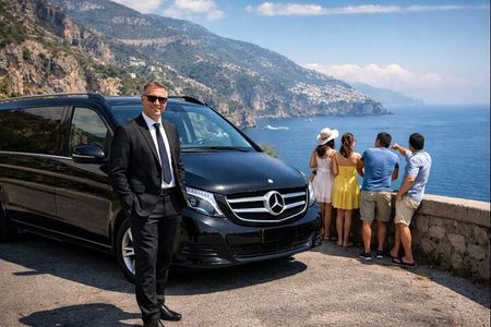 Small Group Amalfi Coast Tour from Salerno in a Mercedes Van