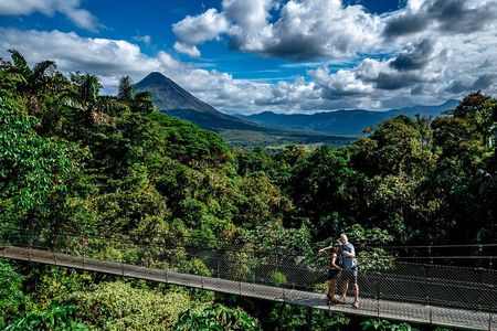 Class II-III Rafting and Hanging Bridges from La Fortuna