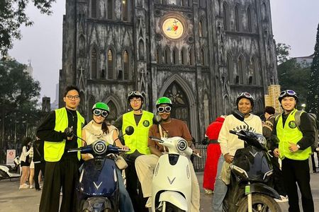 Hanoi Scooter City Tour: Train Street, Street Food & Hidden Life