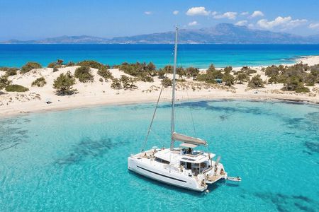 Chrissi Luxury Catamaran Cruise with Lunch and Open Bar