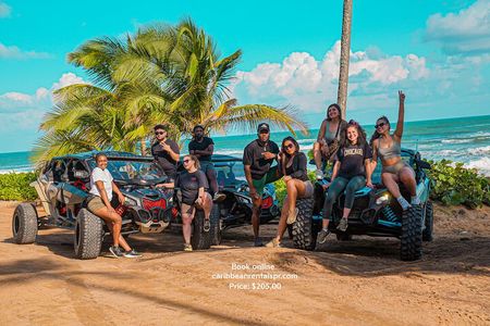Drive a UTV Can-Am on a Beach Tour in San Juan Puerto Rico