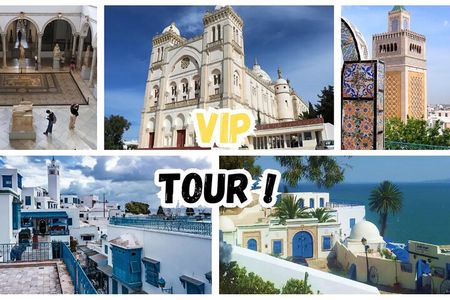 Ultimate Fun Tour : Tunis Medina, Bardo, Sidi Bou Said & Carthage