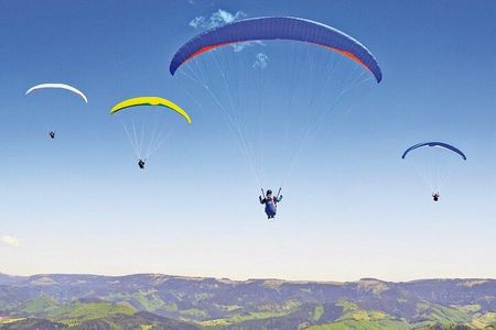 Marrakech: Paragliding over Agafay Desert & Atlas Mnt Views
