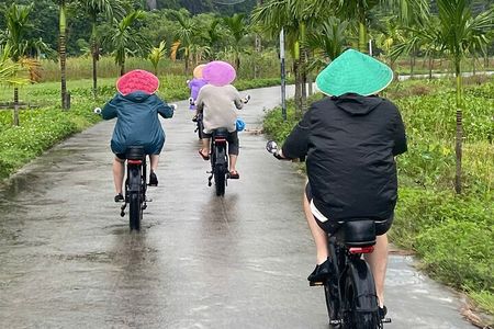 Ninh Binh E-Bike Tour -Secret Landscapes Tam Coc Countryside plus