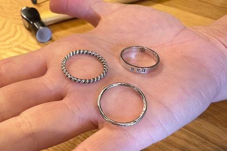 Silver Stacking Rings- Jewelry Making Workshop