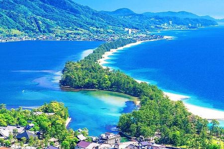 Osaka Departure: Private Car Tour of Amanohashidate and Ine Town