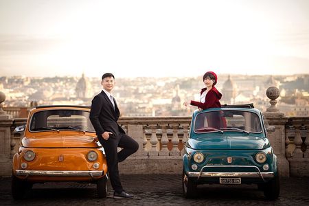 Rome Fiat 500 Tour With Photoshoot Option