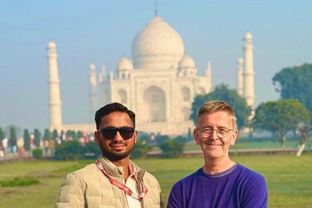 Taj Mahal Private Sameday Tour From Delhi 