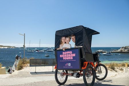 Rottnest Island Electric Rickshaw Adventure with Private Guide