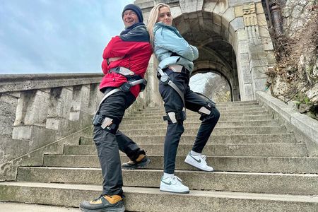 Budapest Exoskeleton Robotics Powered City Walk