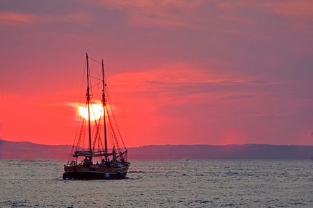 Zadar Sunset Cruise on a Traditional Boat with Wine